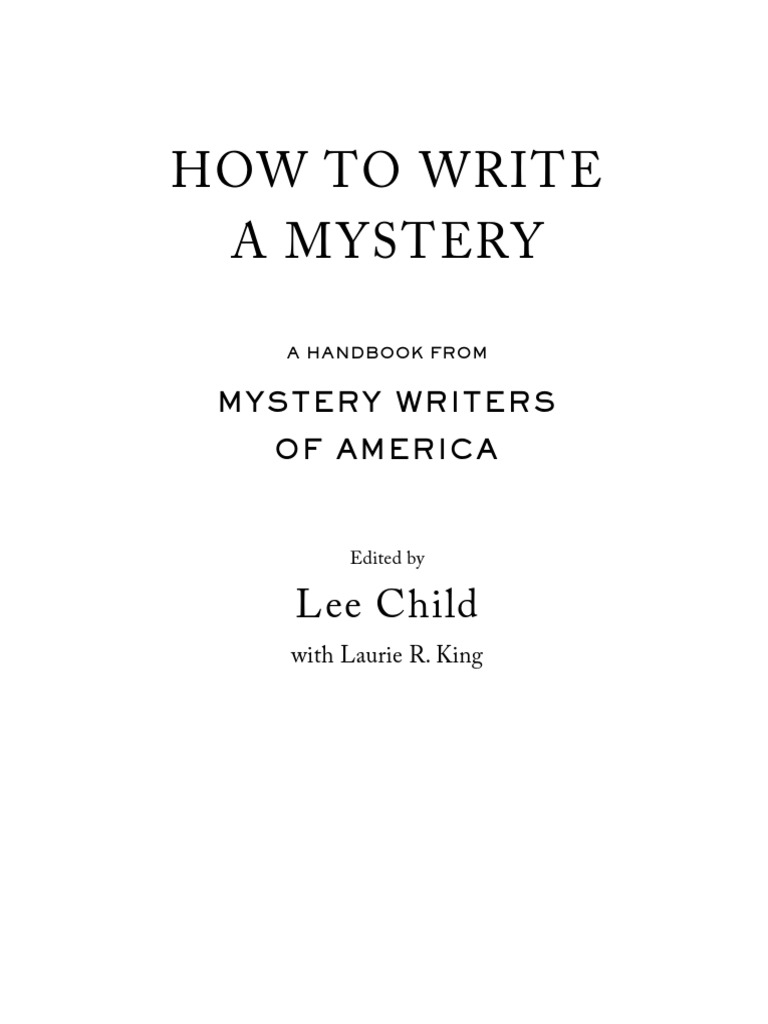 Mystery Writers of America