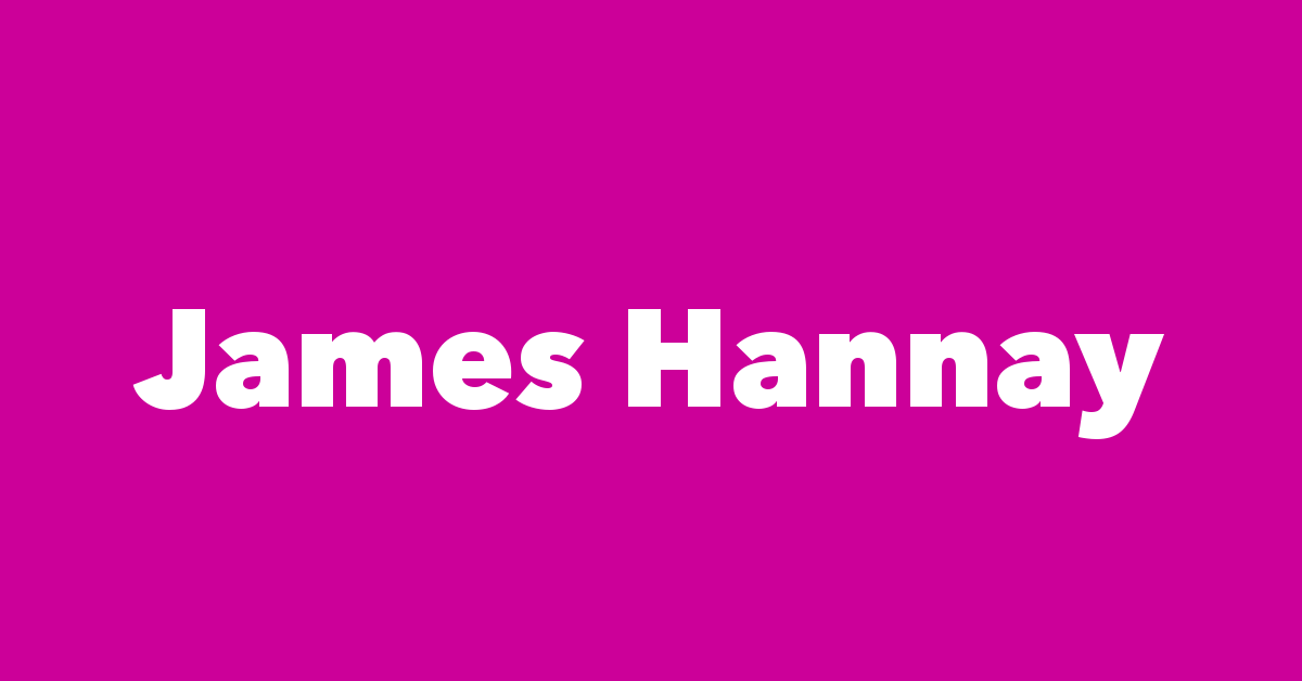 James Hannay